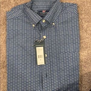 Mens long sleeve bottom down dress shirt